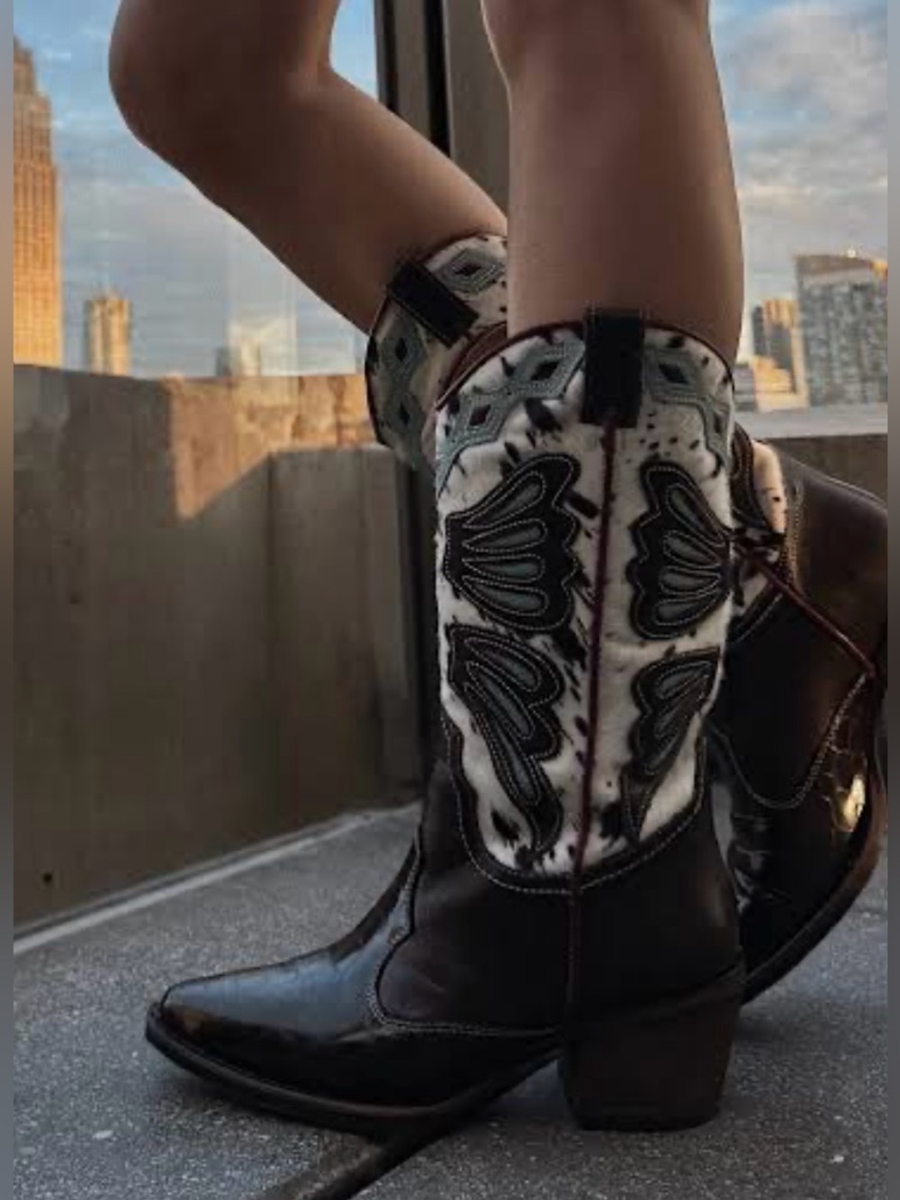 STEVE MADDEN Arroyo Western boots NWOT